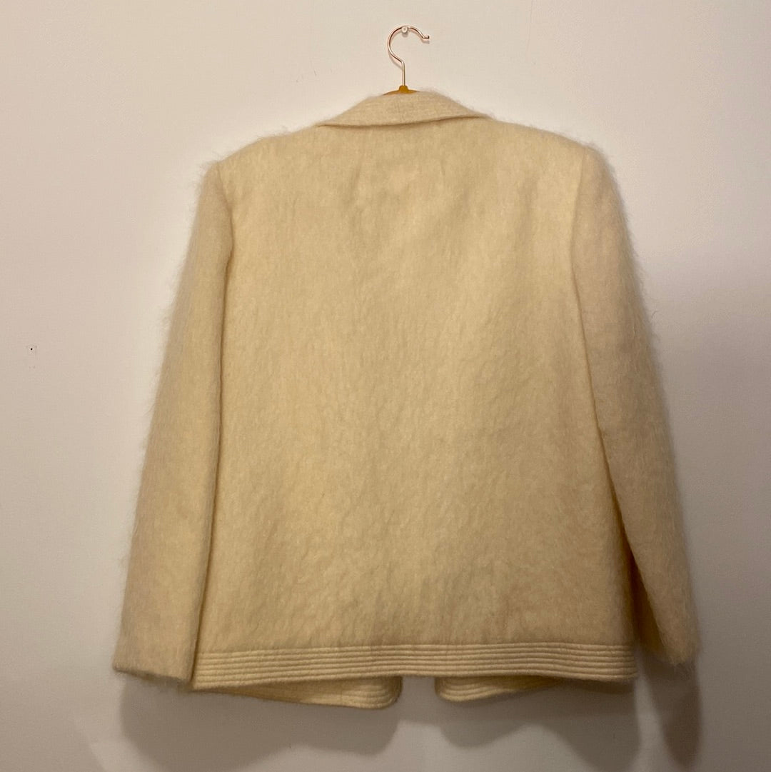 White Mohair Jacket