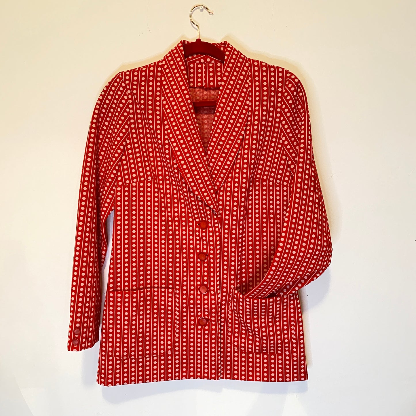 Polka Dot Blazer
