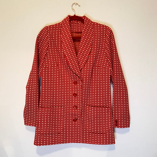 Polka Dot Blazer
