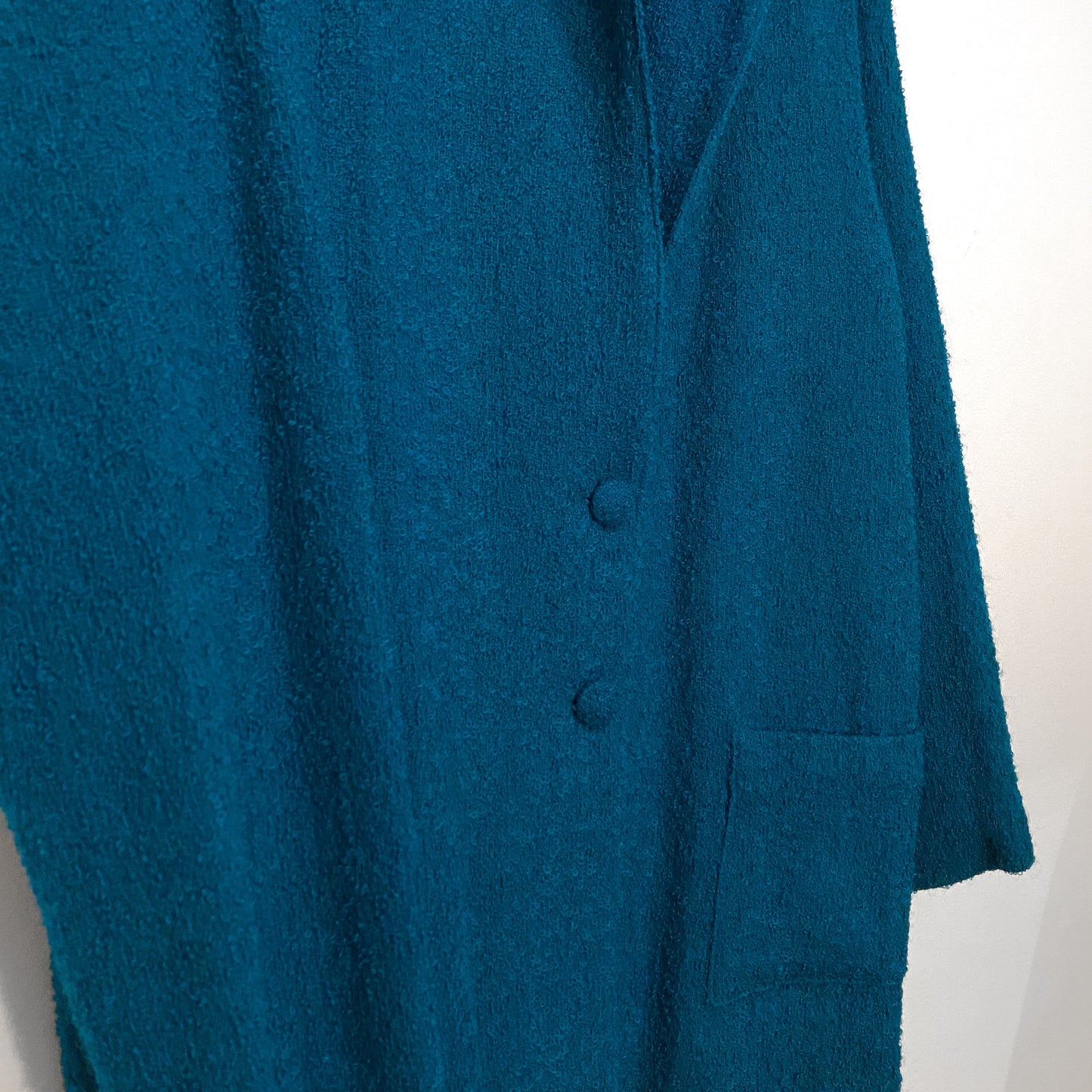 Deep Teal Wool Jacket