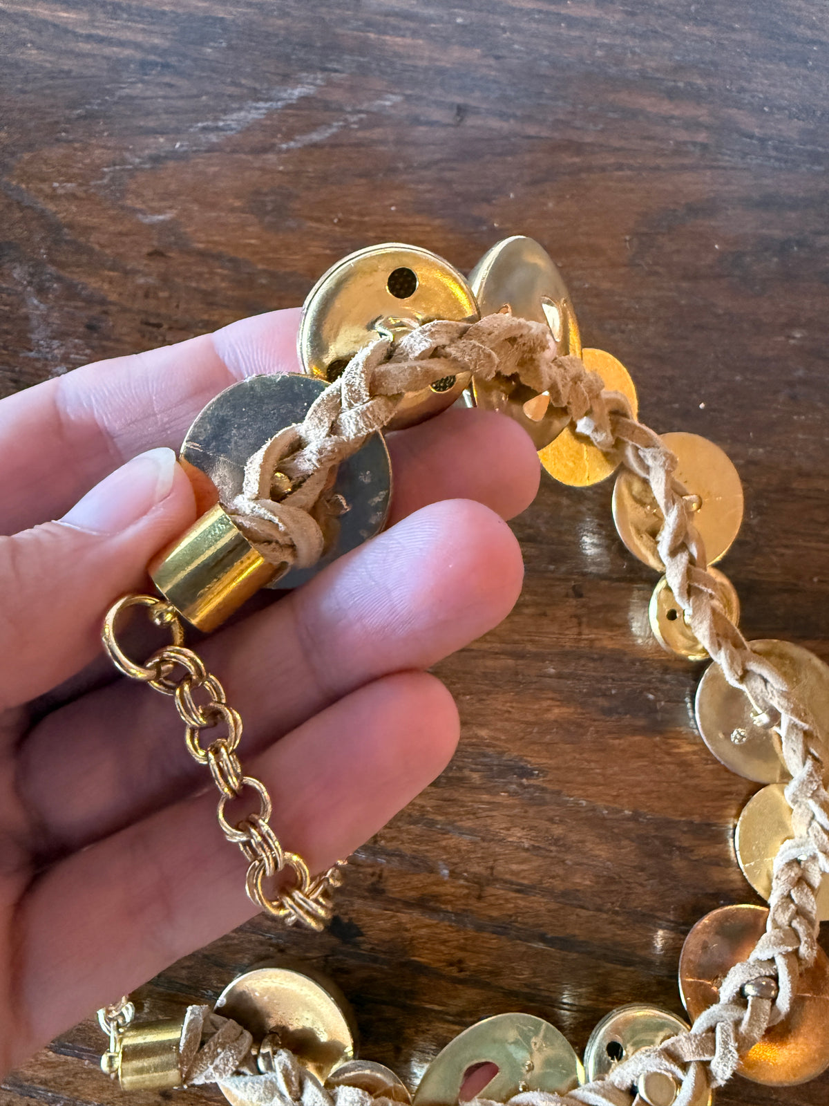 Vintage Button Necklace