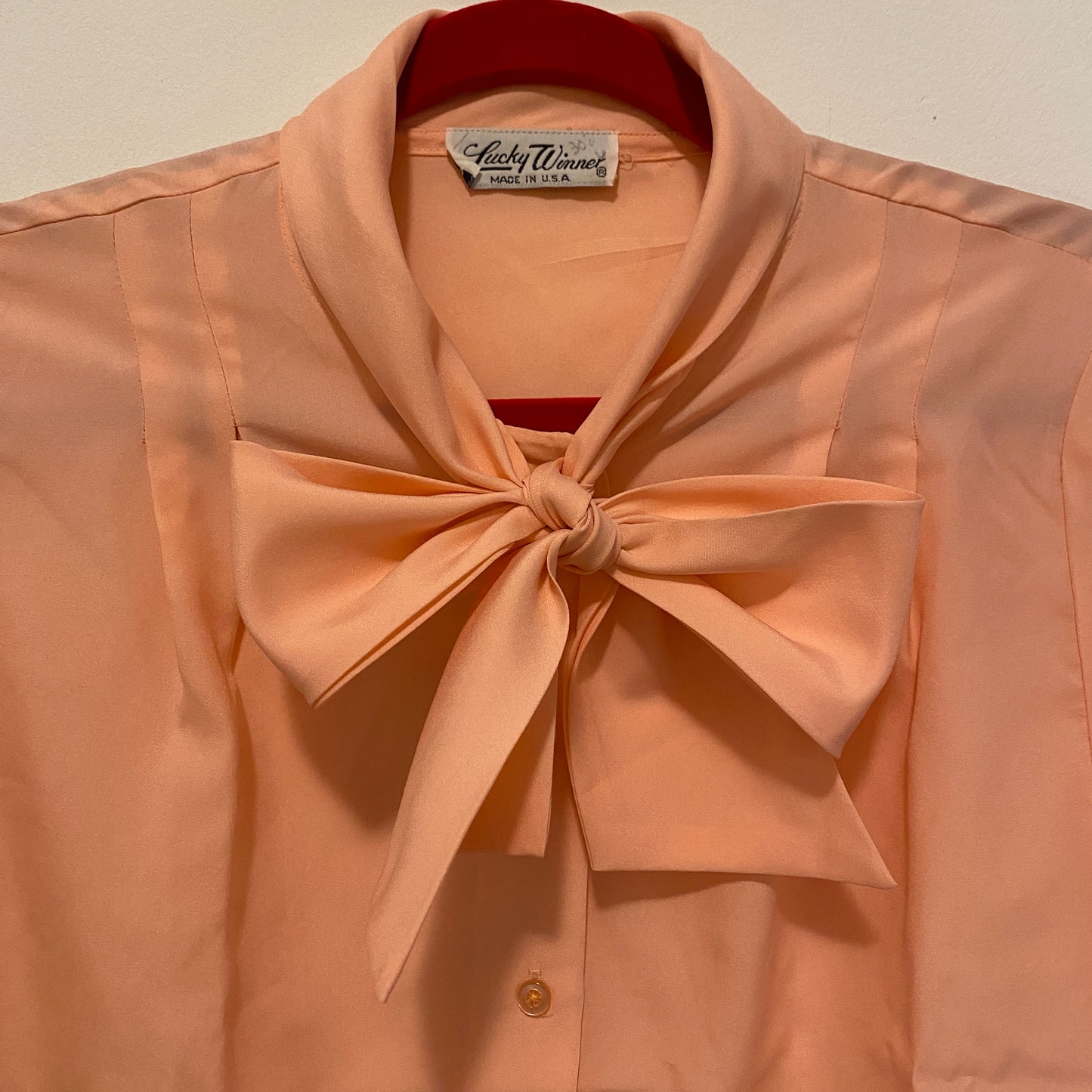 Pink Bow Blouse