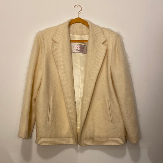 White Mohair Jacket