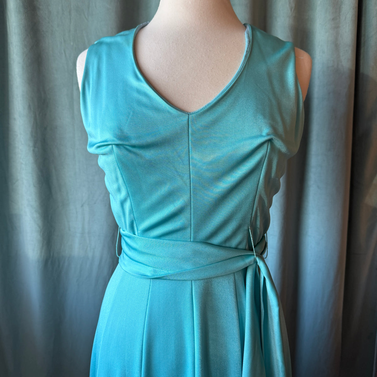Vintage 1970s Futura Couture Maxi Dress