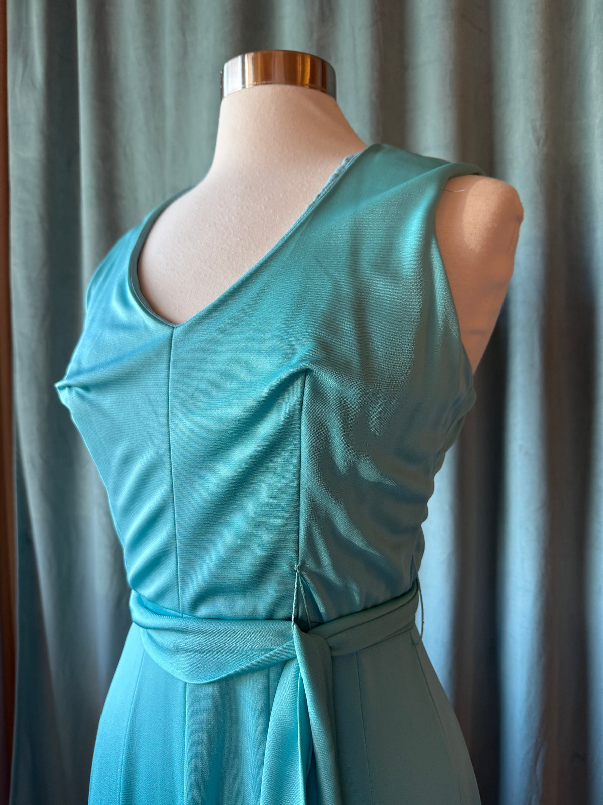 Vintage 1970s Futura Couture Maxi Dress