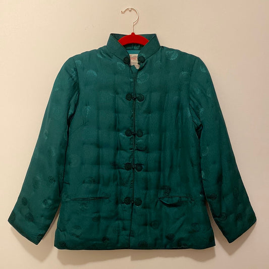 Green Quilted Jacket