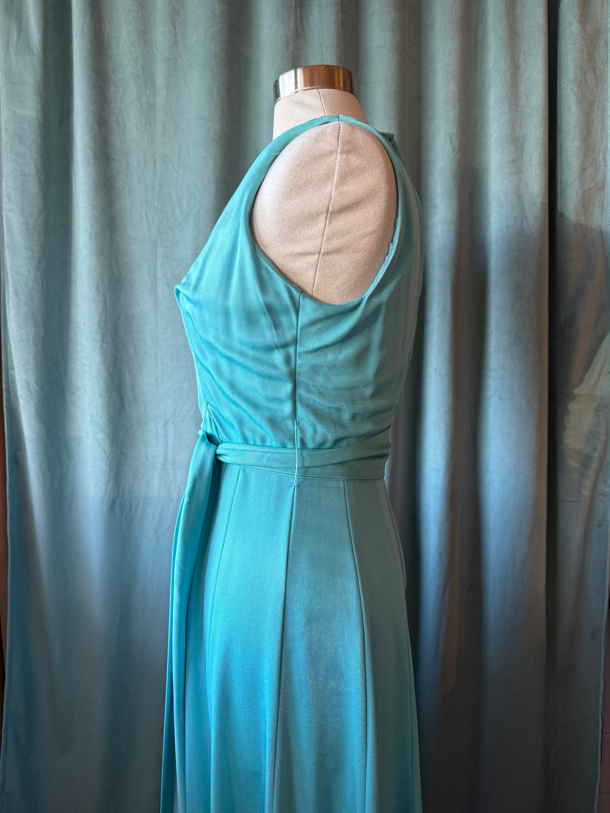 Vintage 1970s Futura Couture Maxi Dress