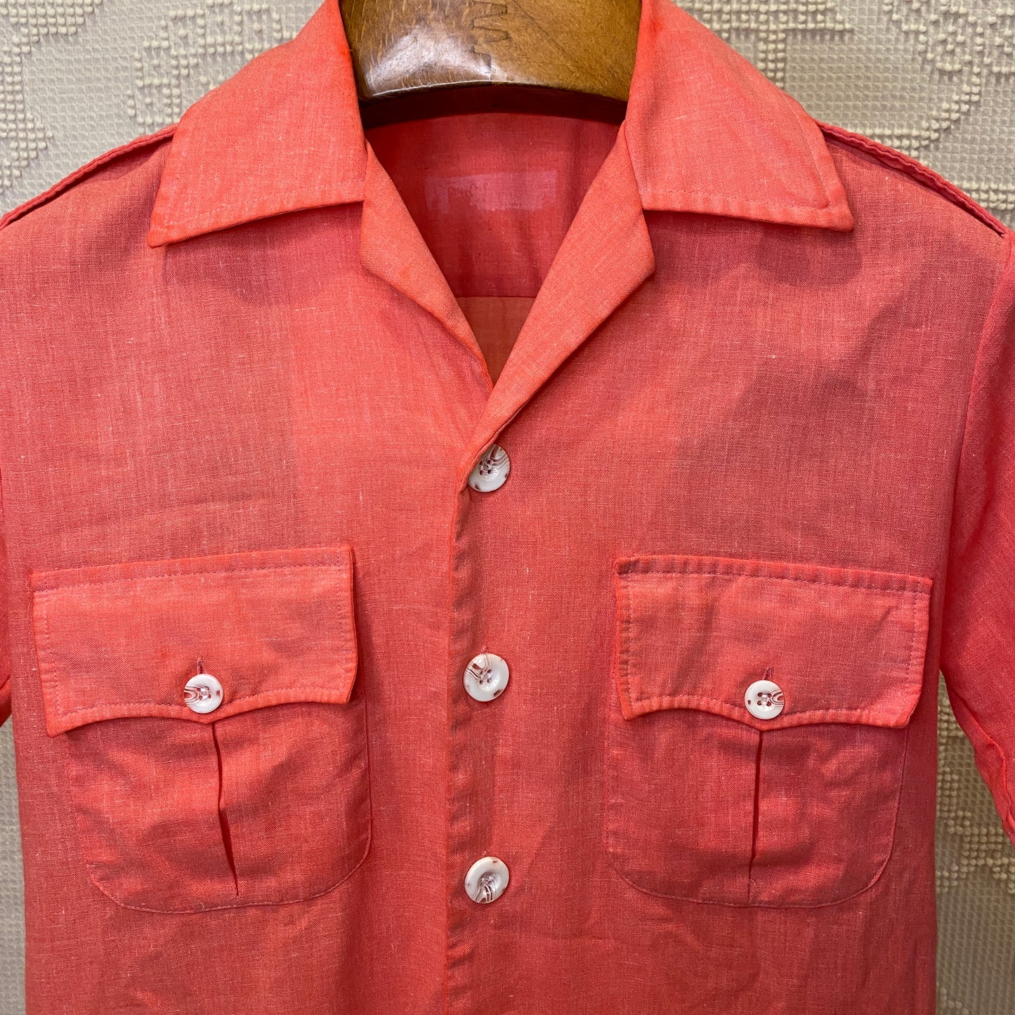 Coral Cargo Shirt