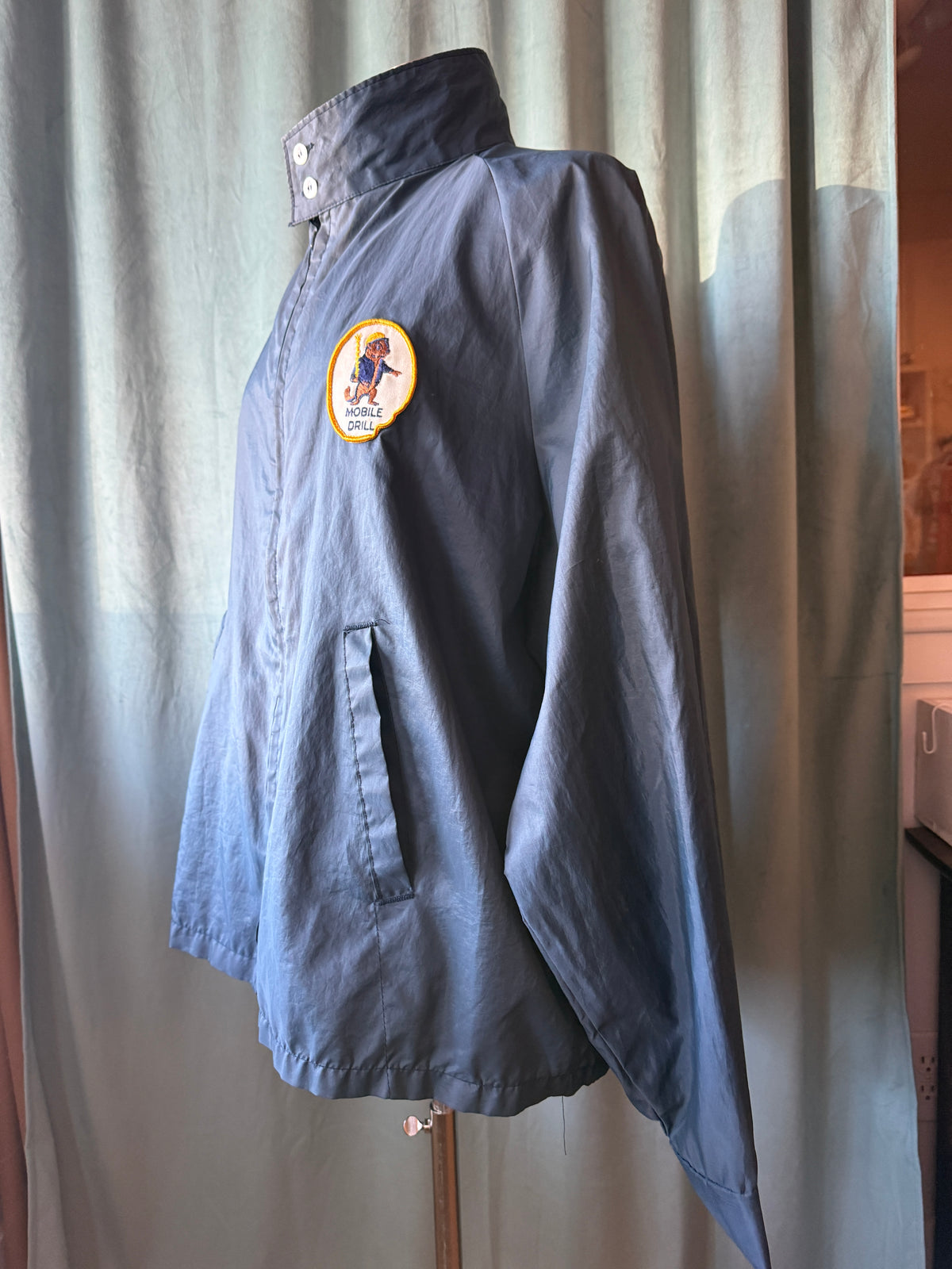1970’s Mobil Drill Windbreaker
