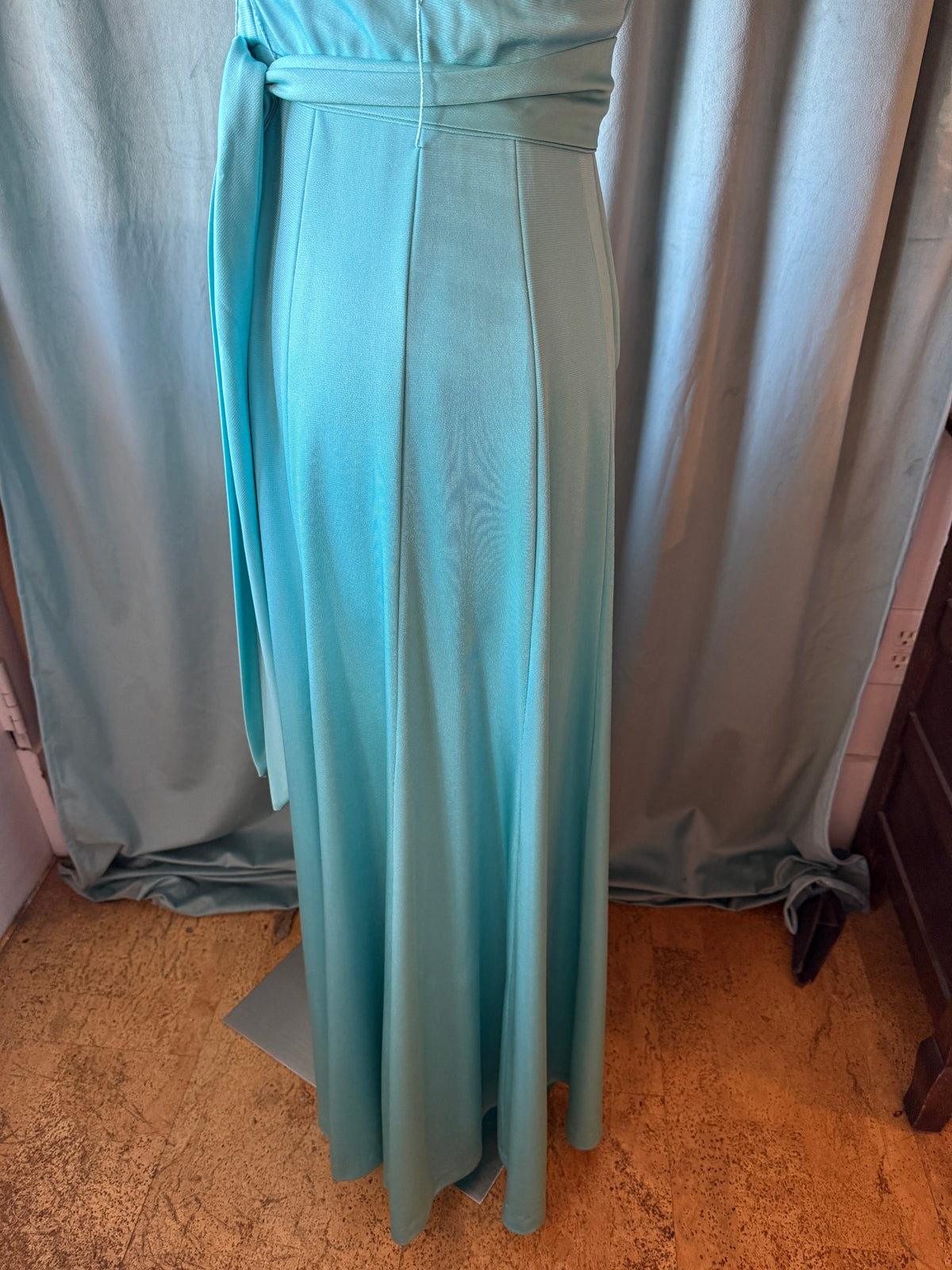 Vintage 1970s Futura Couture Maxi Dress