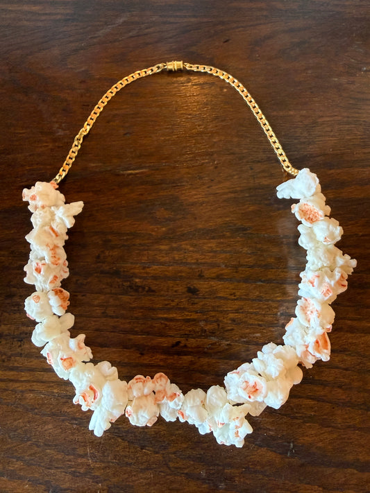 Resin Popcorn Necklace