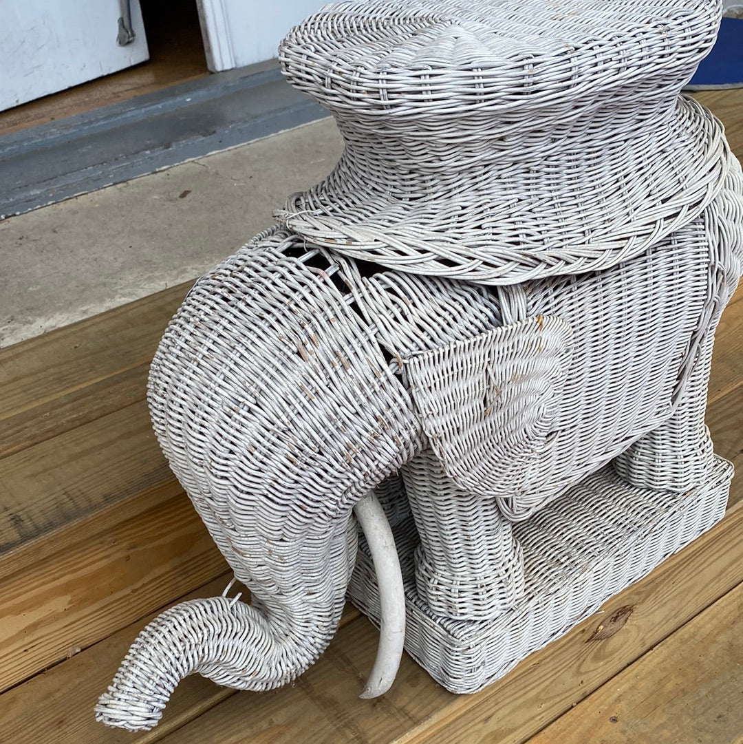 Wicker Elephant