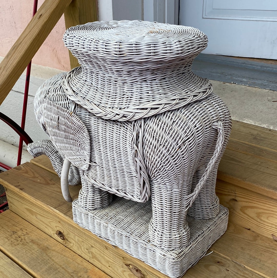 Wicker Elephant